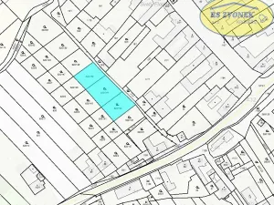Prodej zahrady, Zdounky, 412 m2