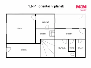 Prodej rodinného domu, Hoštka, Litoměřická, 120 m2