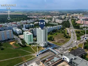 Prodej bytu 1+1, Praha - Háje, Bajkonurská, 52 m2