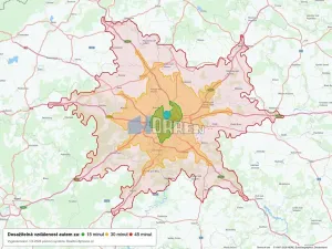 Pronájem bytu 2+kk, Praha - Holešovice, 40 m2