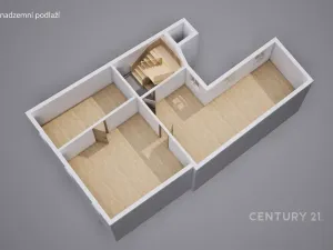 Pronájem činžovního domu, Děčín, Křížová, 80 m2