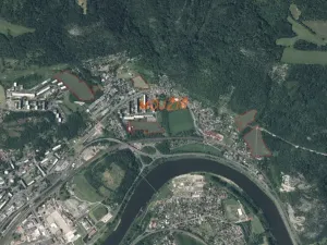 Dražba louky, Ústí nad Labem, 570 m2