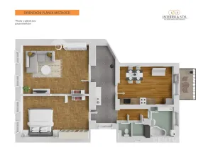 Prodej bytu 2+1, Praha - Karlín, Vítkova, 100 m2