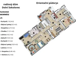 Prodej rodinného domu, Dolní Sokolovec, 269 m2