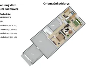 Prodej rodinného domu, Dolní Sokolovec, 269 m2