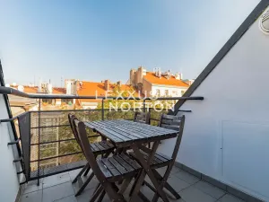 Pronájem atypického bytu, Praha - Vinohrady, Mánesova, 90 m2