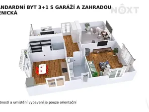 Prodej bytu 3+1, Šumperk, Jesenická, 107 m2