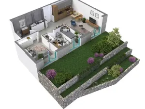 Prodej bytu 3+kk, Dobrota, Černá Hora, 104 m2