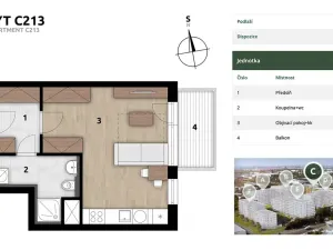 Prodej bytu 1+kk, Praha - Hostivař, U továren, 34 m2