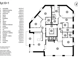 Prodej bytu 5+1, Praha - Vinohrady, Vlašimská, 240 m2
