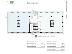 Pronájem obchodního prostoru, Plzeň, Krašovská, 217 m2