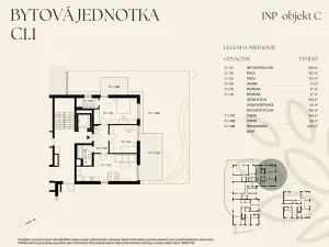 Prodej bytu 3+kk, Praha, U starého židovského hřbitova, 78 m2