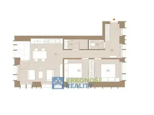 Prodej bytu 3+kk, Pec pod Sněžkou - Velká Úpa, 56 m2