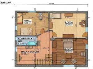 Prodej bytu 3+kk, Mokrá-Horákov, 115 m2