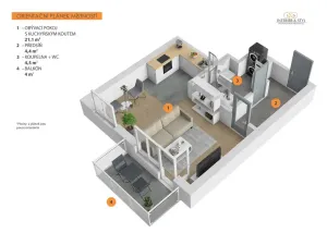 Prodej bytu 1+kk, Praha - Hostivař, 32 m2