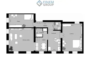 Prodej bytu 2+1, České Budějovice, 58 m2