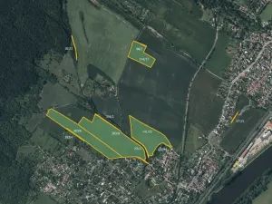 Prodej pole, Lhotka nad Labem, 72188 m2