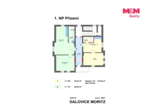 Prodej činžovního domu, Dalovice, Pod Strání, 486 m2