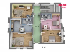 Prodej činžovního domu, Dalovice, Pod Strání, 486 m2