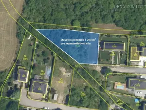 Prodej pozemku pro bydlení, Statenice, Lomená, 1298 m2