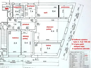 Prodej bytu 4+1, Volary, Krátká, 136 m2