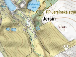 Prodej zahrady, Jersín, 503 m2