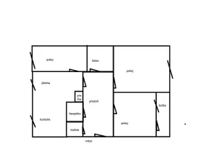 Prodej bytu 3+1, Praha - Troja, Na Šutce, 73 m2