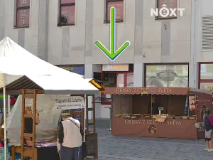 Pronájem obchodního prostoru, Třeboň, Masarykovo nám., 16 m2