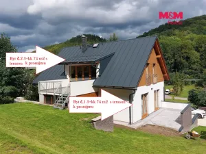 Pronájem bytu 3+kk, Svoboda nad Úpou, 74 m2