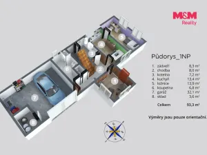 Prodej rodinného domu, Chlumec - Český Újezd, 190 m2