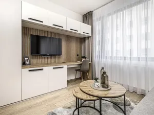Pronájem bytu 1+kk, Praha - Karlín, Pobřežní, 27 m2