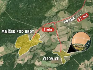 Prodej pozemku pro bydlení, Čisovice, 24219 m2
