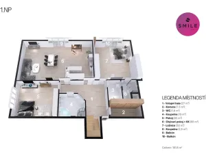 Pronájem bytu 4+kk, Čeladná, 211 m2