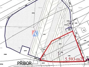 Prodej komerčního pozemku, Příbor, Jičínská, 23788 m2