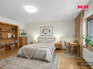 Pronájem bytu 2+kk, Praha - Bohnice, Bohnická, 55 m2