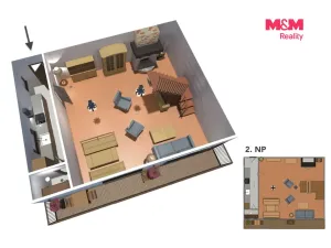 Prodej chalupy, Šemnice - Pulovice, 120 m2