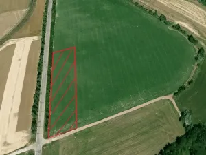 Prodej podílu pole, Hněvčeves, 2481 m2