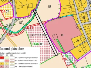 Prodej komerčního pozemku, Dnešice, 2680 m2