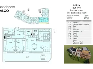 Prodej bytu 4+kk, Bakov nad Jizerou, 106 m2