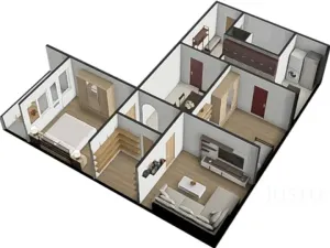 Prodej bytu 3+1, Strakonice, Sídliště 1. máje, 74 m2