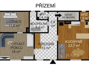 Prodej rodinného domu, Oslov, 143 m2