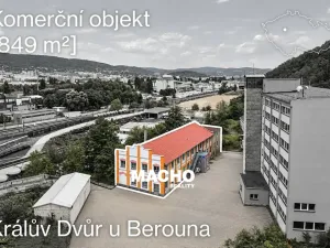 Pronájem výrobních prostor, Králův Dvůr, Tovární, 400 m2