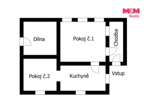 Prodej chaty, Kolín, 50 m2