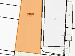 Dražba komerčního pozemku, Brno, Vídeňská, 7887 m2