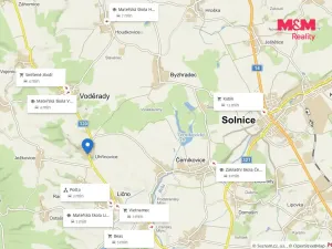 Prodej pozemku pro bydlení, Voděrady - Uhřínovice, 1619 m2
