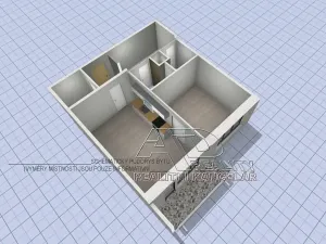 Pronájem bytu 2+kk, České Budějovice, 49 m2