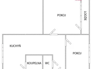 Prodej bytu 3+1, Jirkov, Na Borku, 68 m2