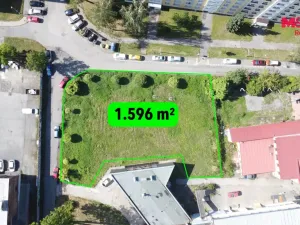 Prodej komerčního pozemku, Karviná, Jaroslava Vrchlického, 1596 m2