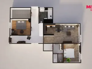 Prodej bytu 3+kk, Jablonec nad Nisou - Rýnovice, Želivského, 79 m2