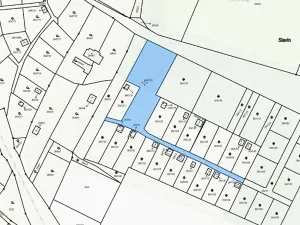 Dražba pozemku, Roudnice nad Labem, 2174 m2